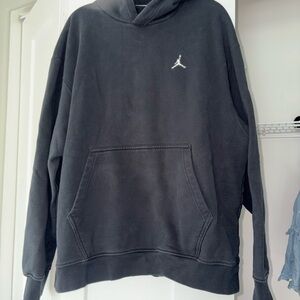 Jordan Charcoal Hoodie with Logo